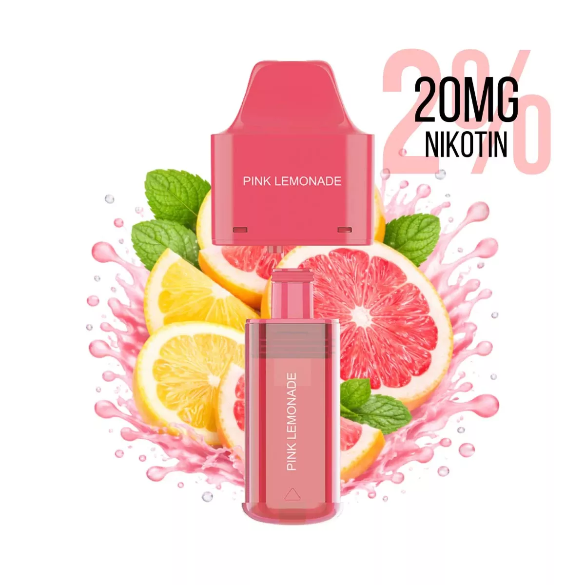 Ersatz Pod und Flasche zu NX 7000 Kit Pink Lemonade