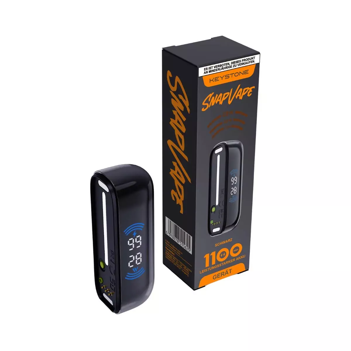 Keystone - SnapVape - Akkuträger 1100mAh 28W Top
