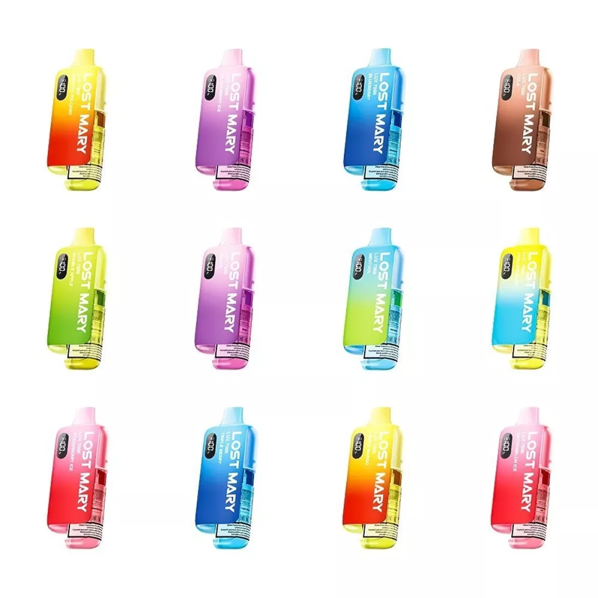 Lost Mary BM6000 6000 Züge alle