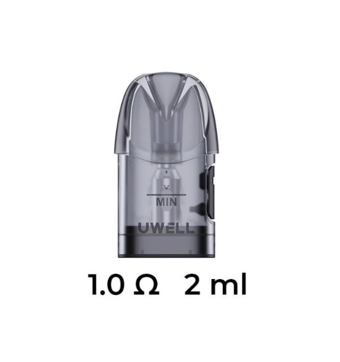 Uwell Caliburn A3 / A3S / AZ3 Pod Sidefill 4 Stk 2ml