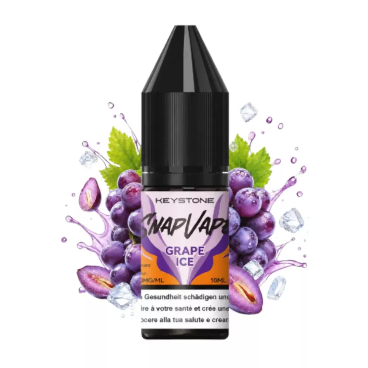 Keystone - SnapVape E-Liquid 20mg/ml Grape ICE