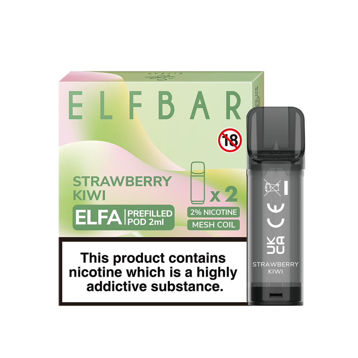 ELFBAR ELFA Pod 2x 2ml 20mg/ml 600 Züge