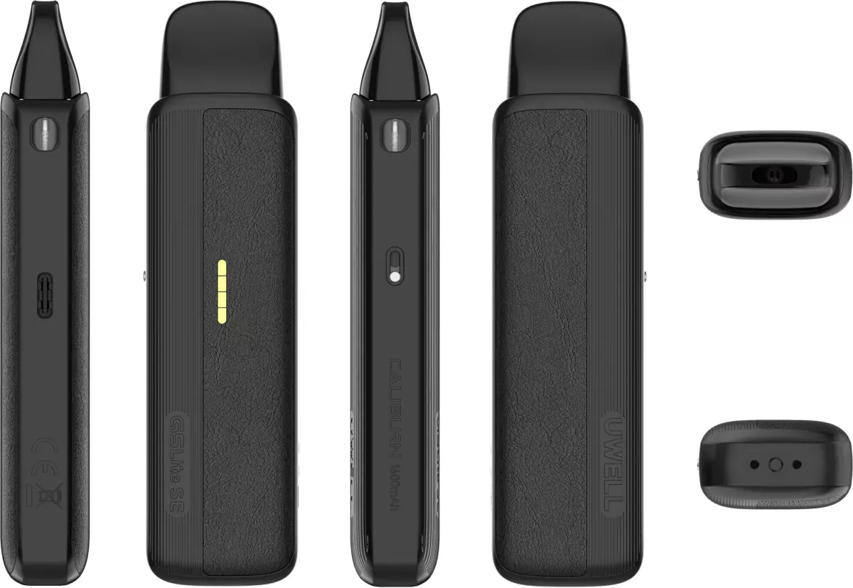 Uwell Caliburn G5 Lite SE Pod Kit 1600mAh Black Side