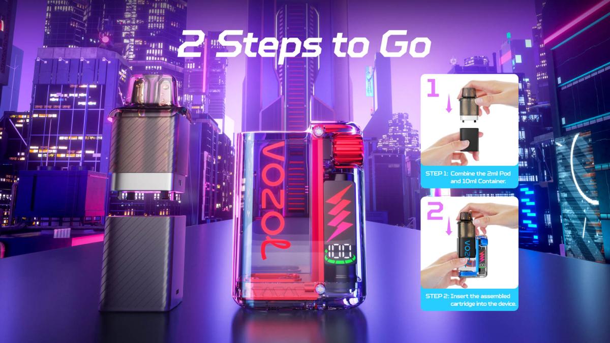 VOZOL VISTA PLUG - Starter Kit mit 10000 Zügen 20mg/ml