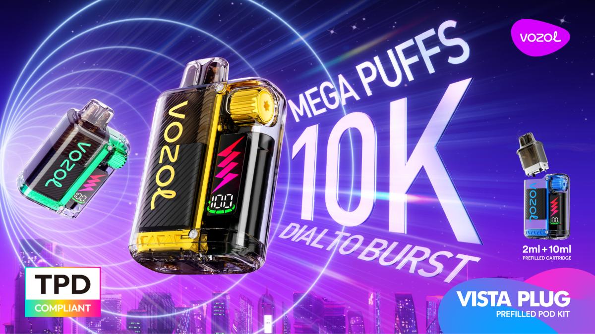 VOZOL VISTA PLUG - Starter Kit mit 10000 Zügen 20mg/ml