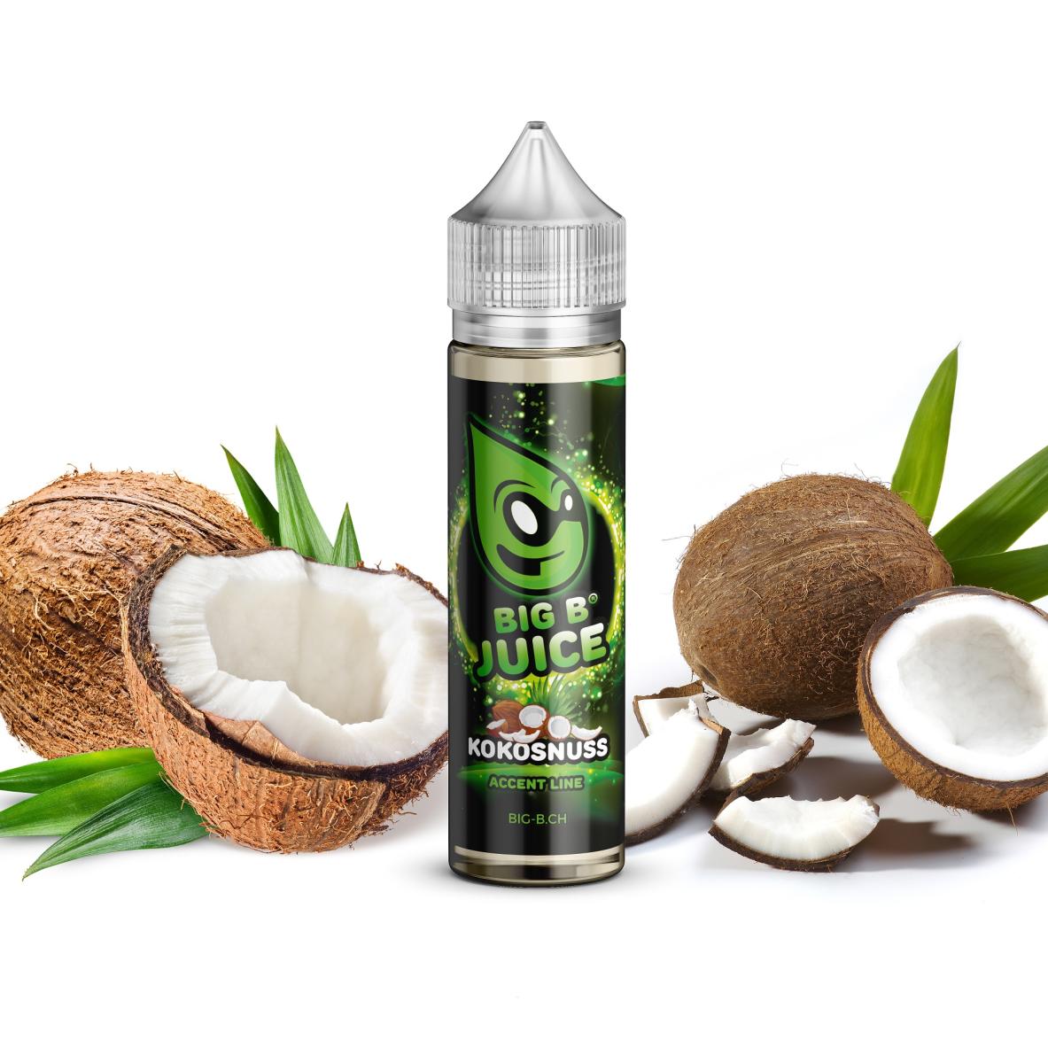 BIG B Juice Accent Line, Coconut, Shortfill, 50 ml