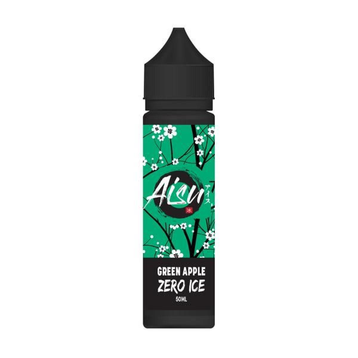 Aisu Green Apple ZERO ICE 50 ml Shortfill