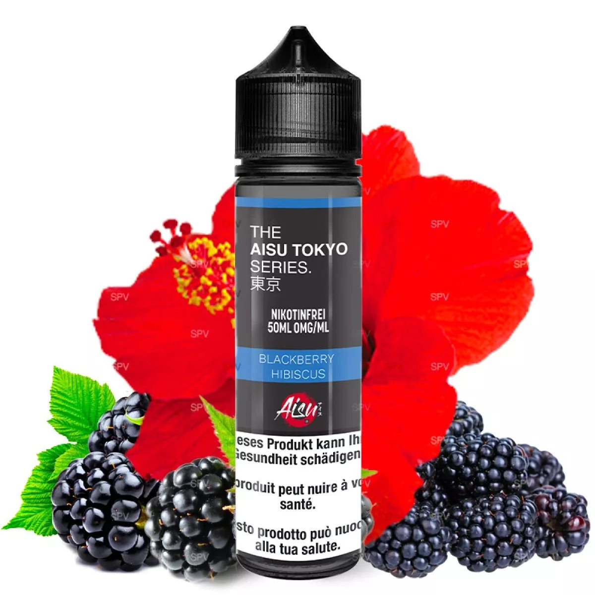 Zap! Juice Aisu Tokyo Blackberry HIbiscus 50 ml Shortfill