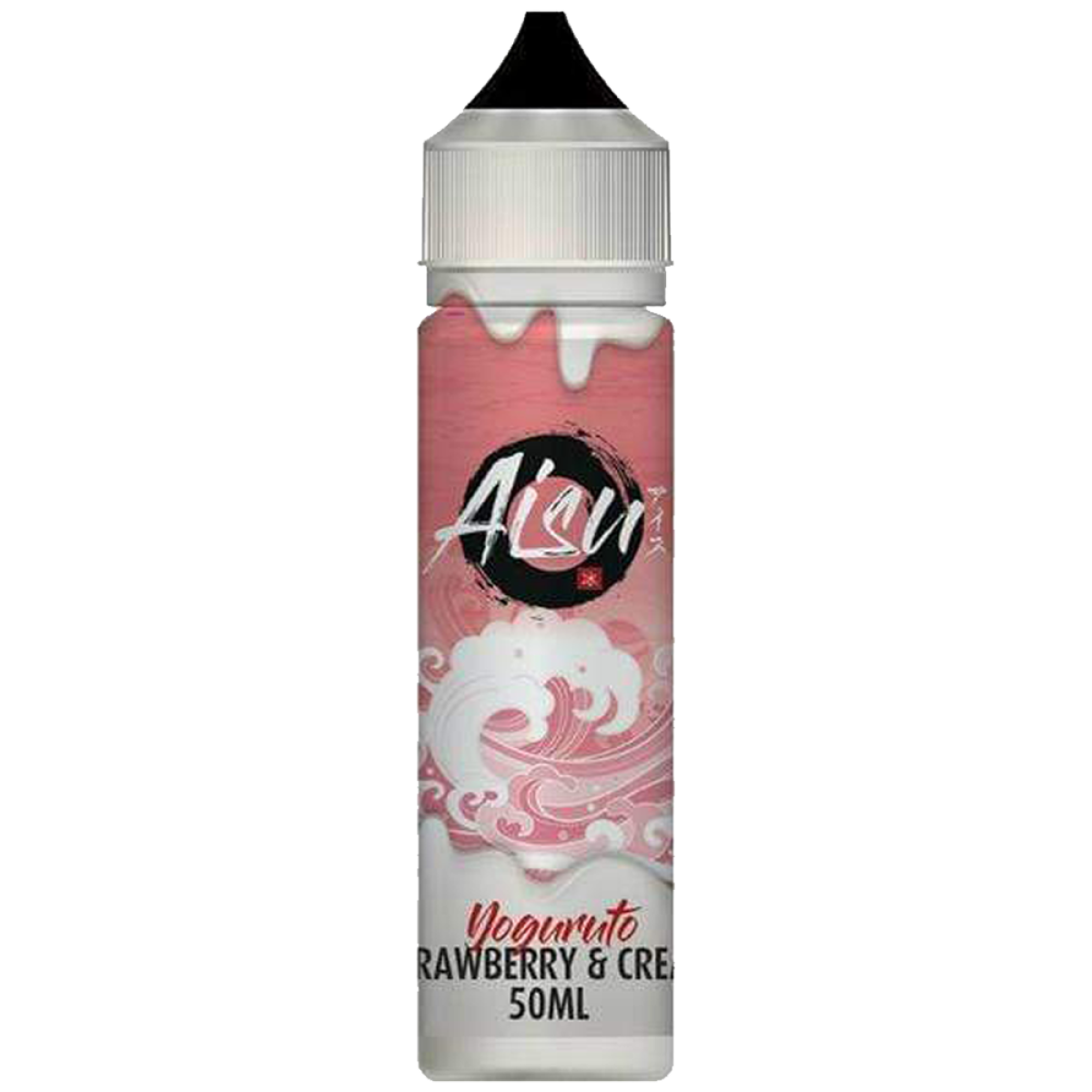Aisu Strawberry & Cream Milk Yoguruto 50 ml Shortfill