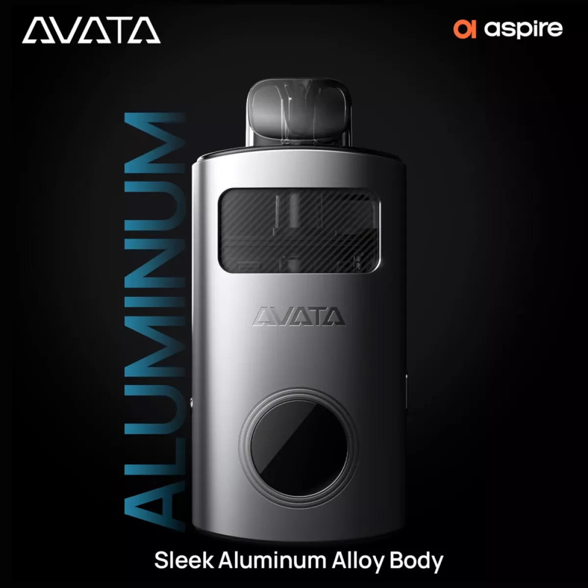 Aspire Avata Pod Kit 1100mAh 15ml Aluminium Gehäuse