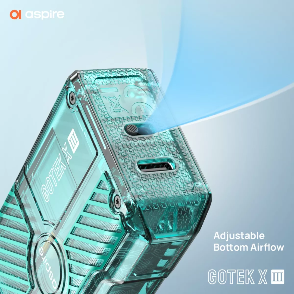 Aspire Gotek X 3 Kit 1200mAh 4.5ml Airflow