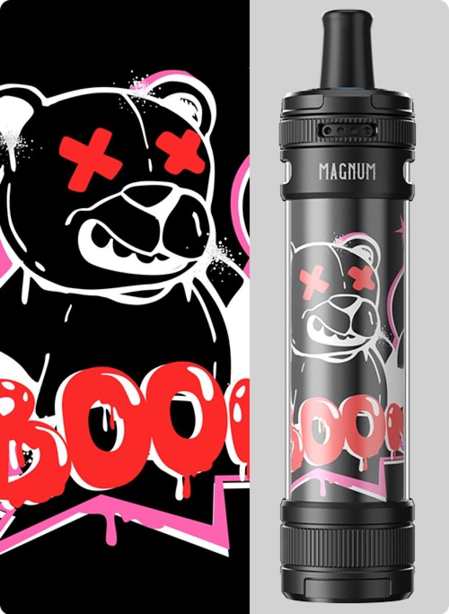 Aspire Magnum E-Shisha Kit 3800mAh 6ml Black Booming Bear
