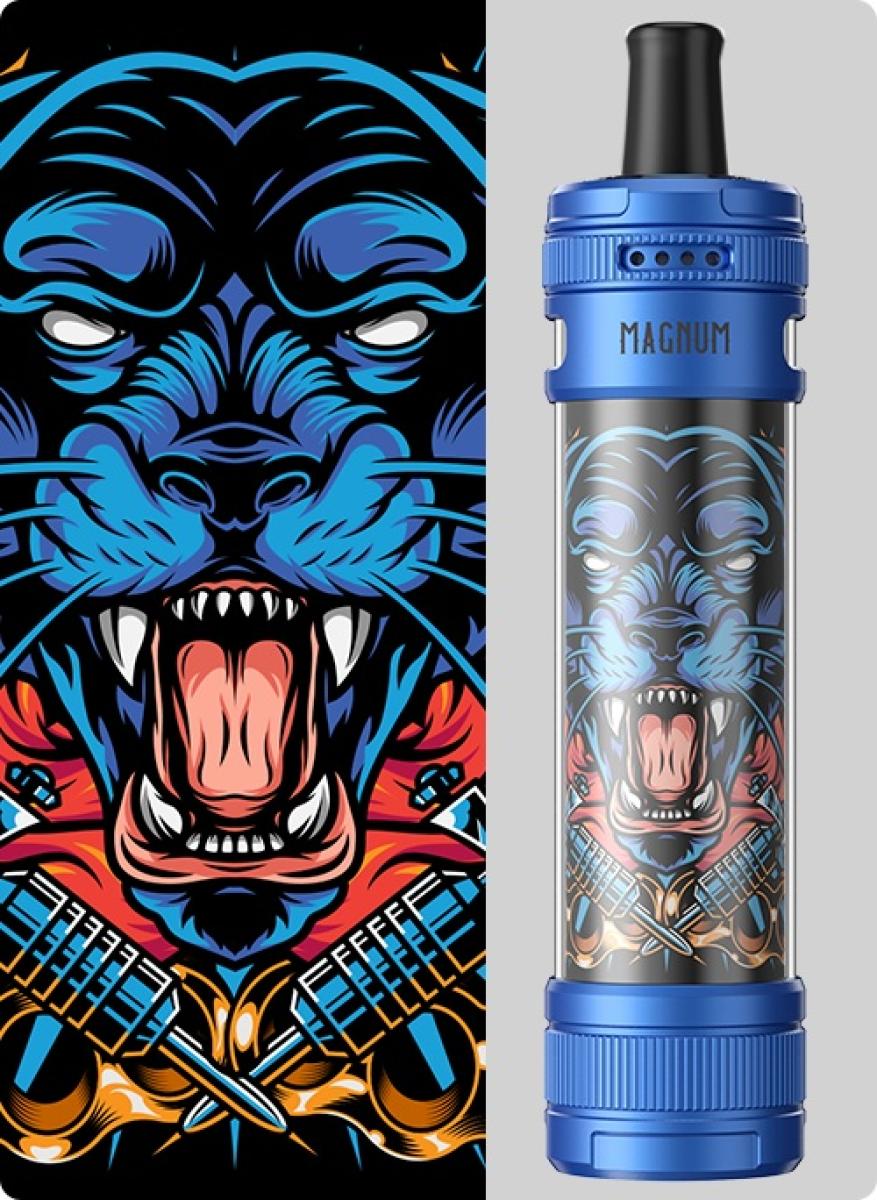 Aspire Magnum E-Shisha Kit 3800mAh 6ml Blue Fire Tiger