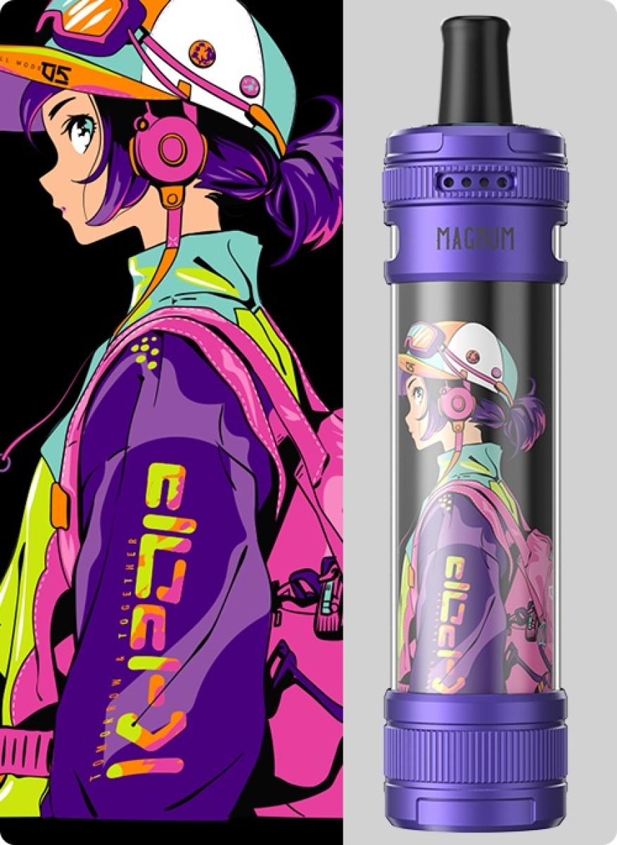 Aspire Magnum E-Shisha Kit 3800mAh 6ml Blue Violet Cyber Lilly