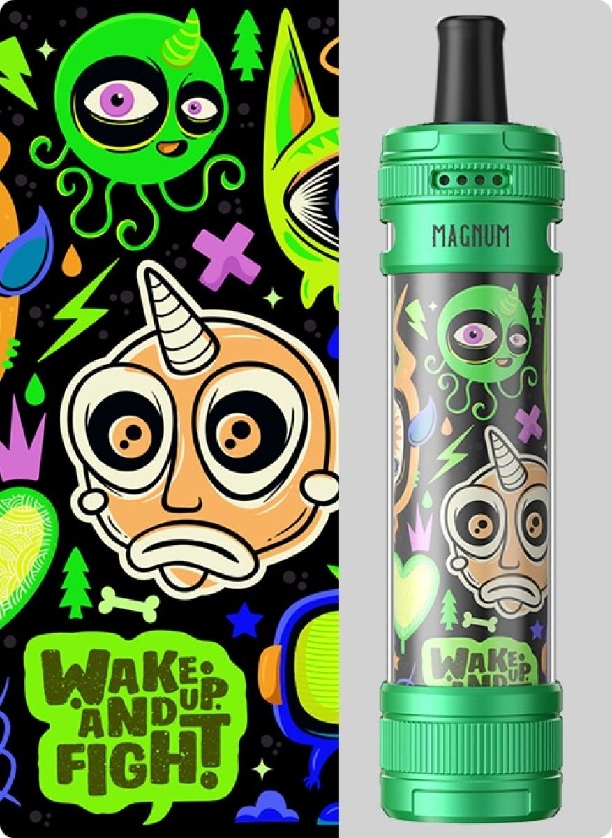 Aspire Magnum E-Shisha Kit 3800mAh 6ml Green Evil Eyes