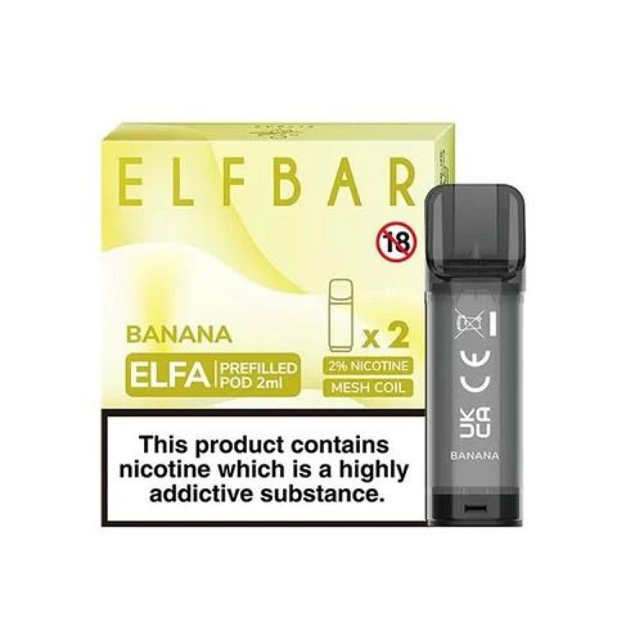 ELF BAR, ELFA Pod, 2x 2ml, 20mg/ml, 600 Züge