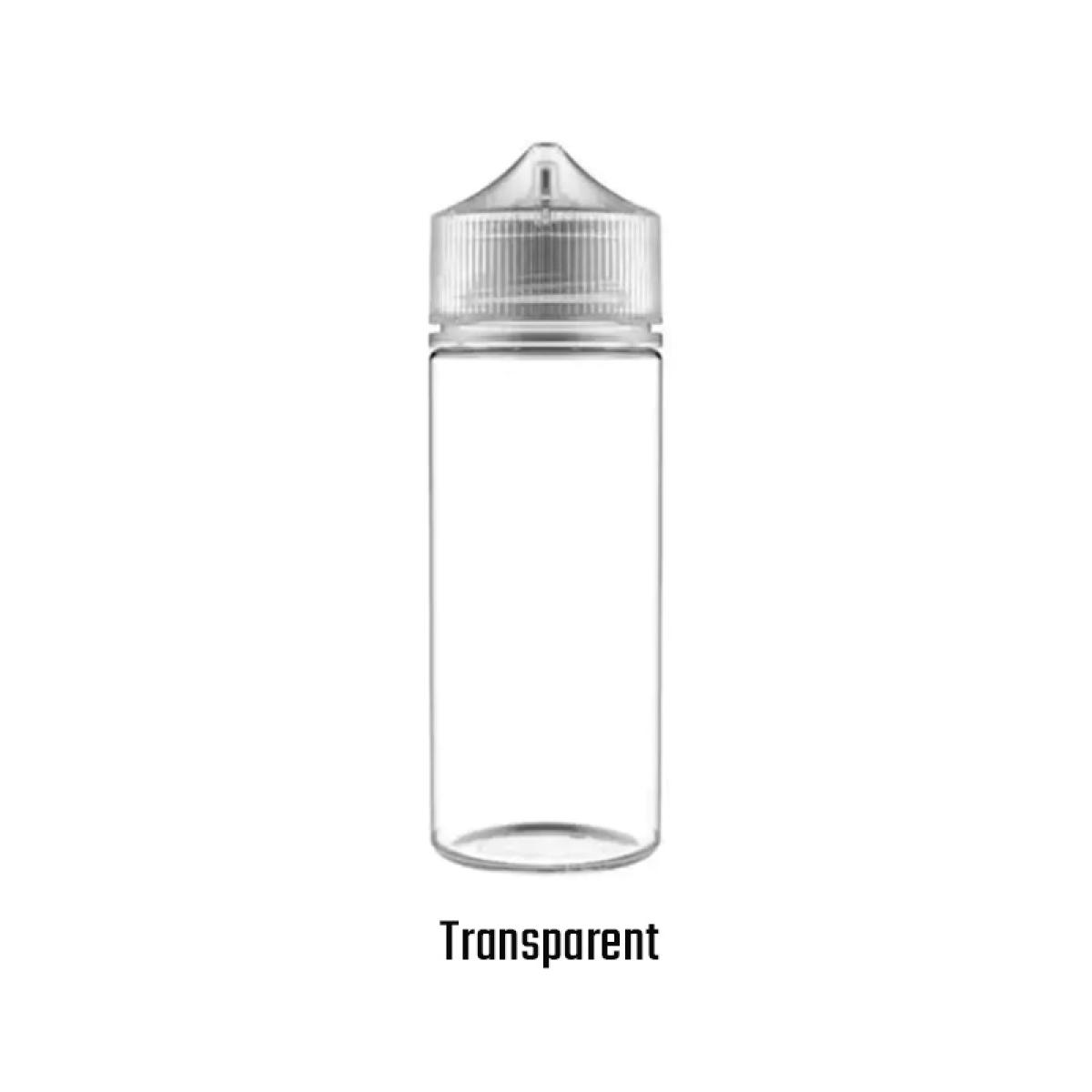 Chubby Gorilla Unicorn Flasche V3 - 120 ml Leerflasche (PET) mit Tröpfler-Spitze