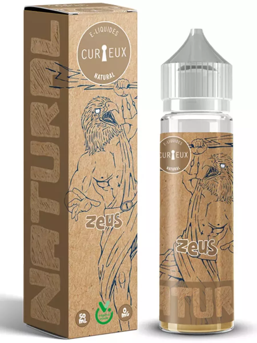 Curieux Natural Serie Zeus 50ml Shortfill