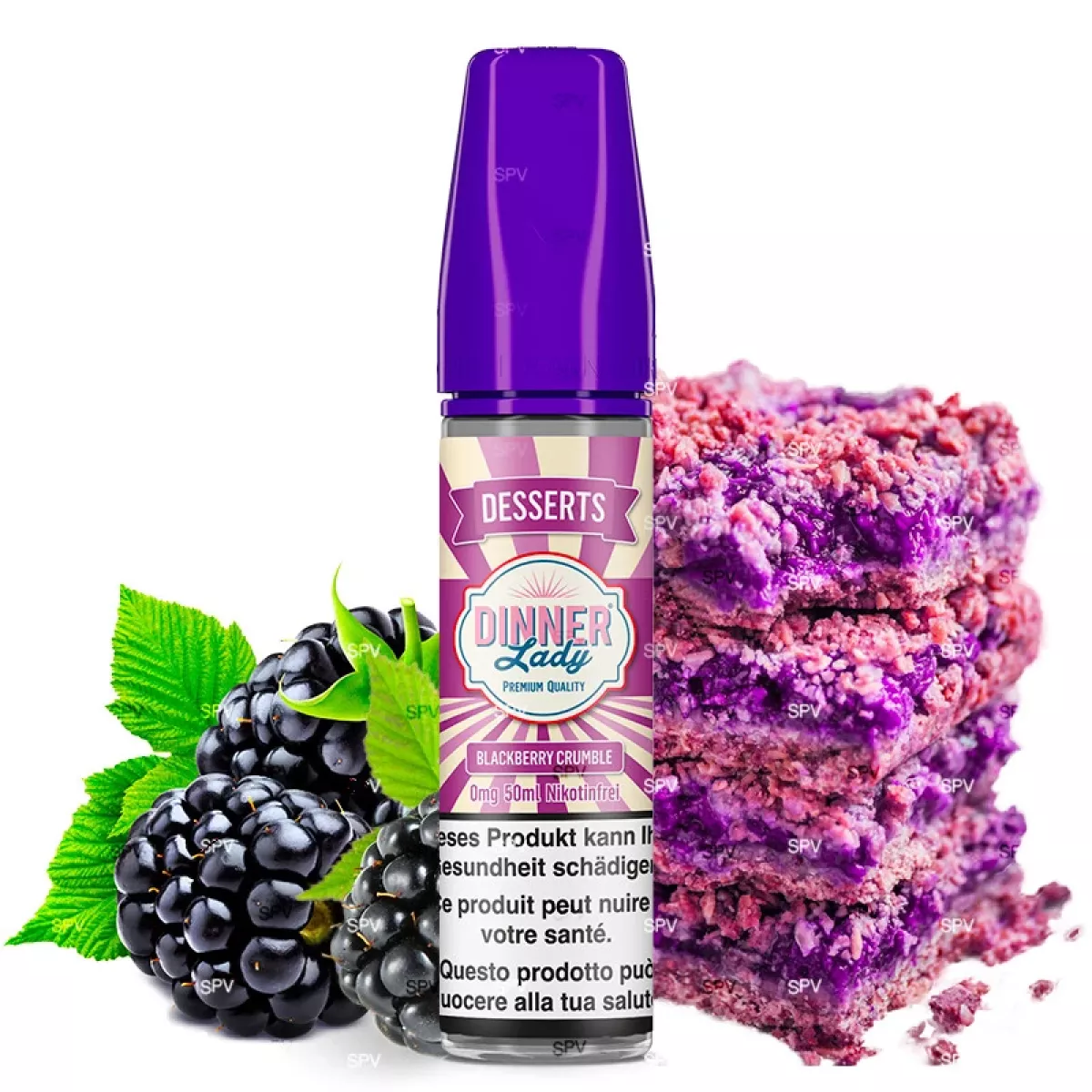 Dinner Lady Blackberry Crumble 50 ml ShortFill
