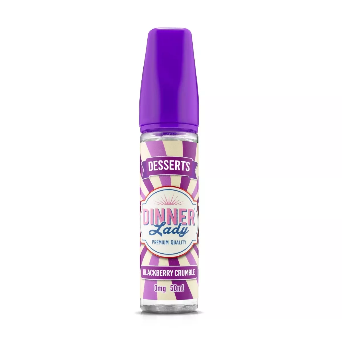 Dinner Lady Blackberry Crumble 50 ml ShortFill Bottle