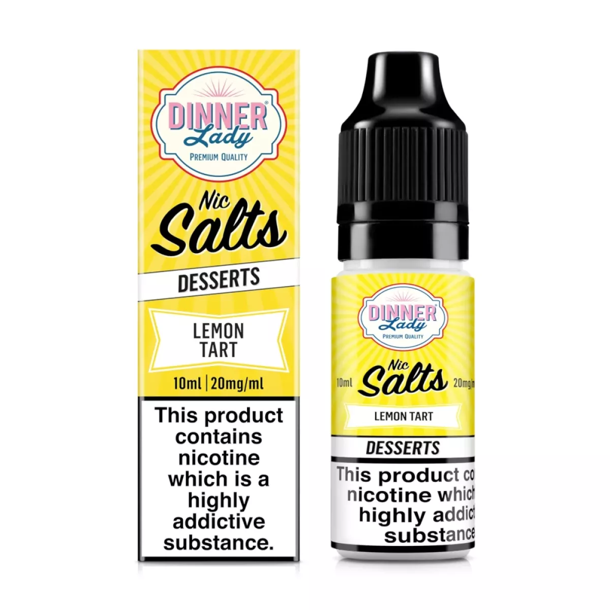 Dinner Lady Lemon Tart NicSalt 10 ml