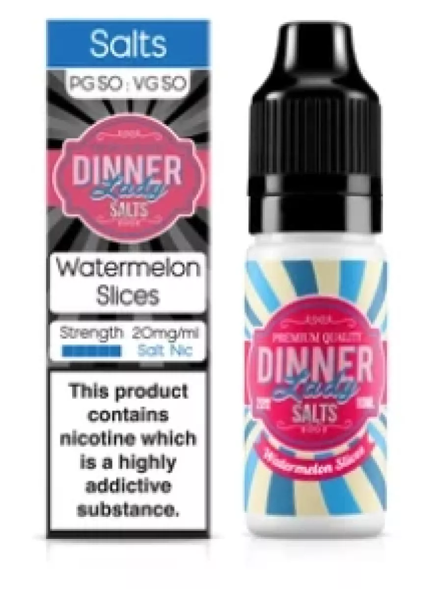 Dinner Lady Watermelon Ice NicSalt 10 ml MHD+