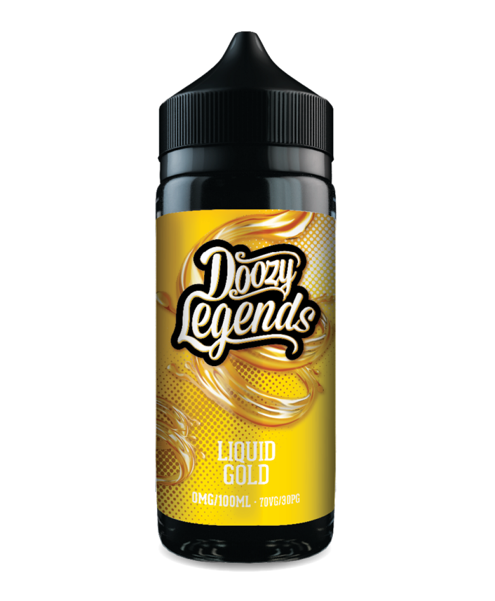 DOOZY VAPE - Doozy Legends - Liquid Gold 120ml Shortfill