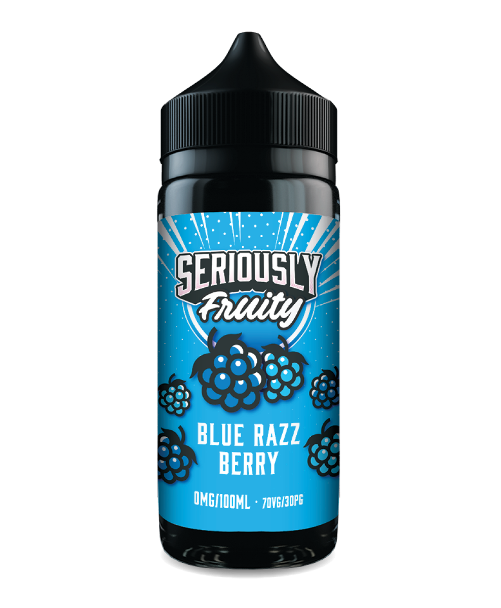 DOOZY VAPE - Seriously Fruity - Blue Razz Berry 120ml Shortfill