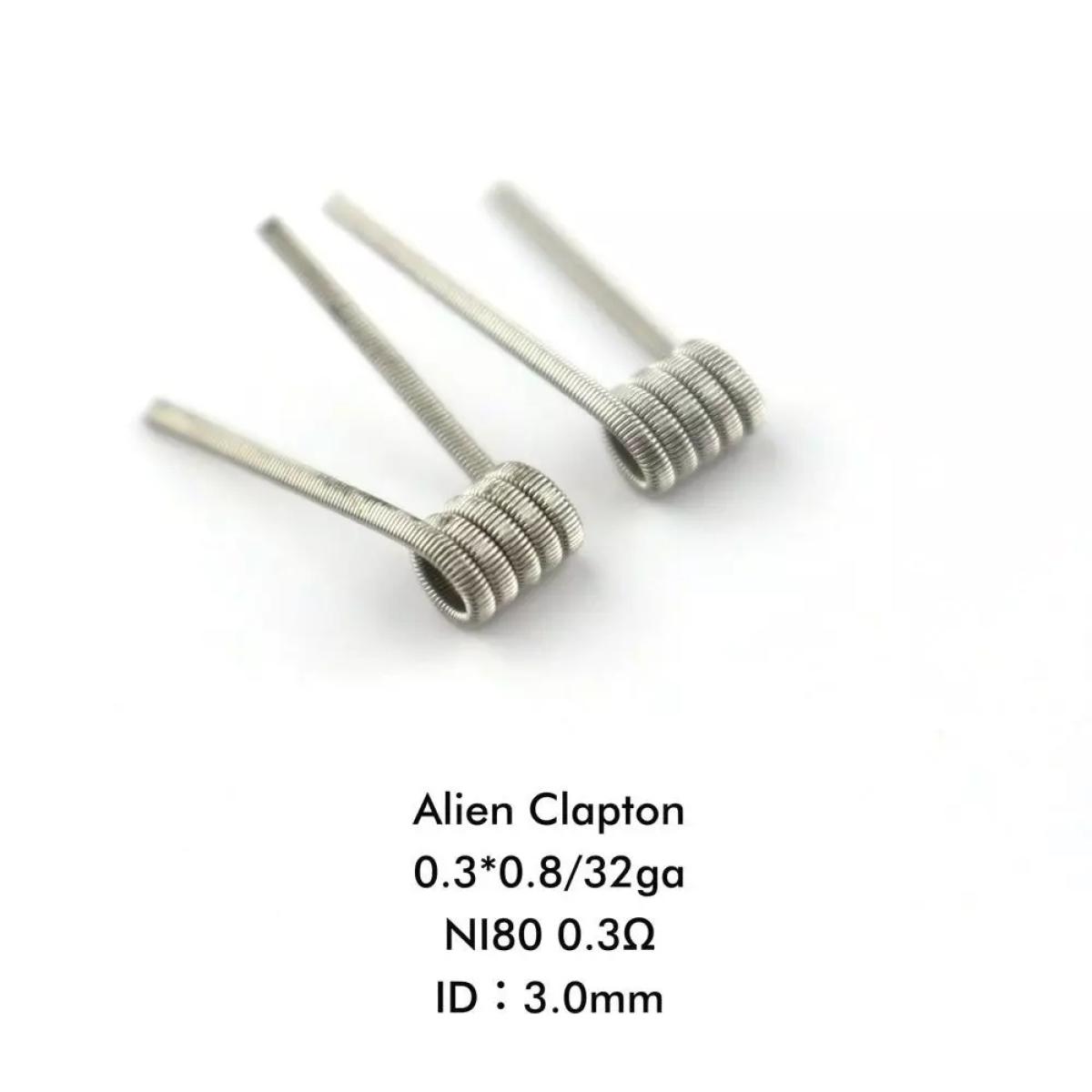 Dovpo 7 In 1 Pre-Built Coils inkl. Watte (42 Coils und 12 x Watte)