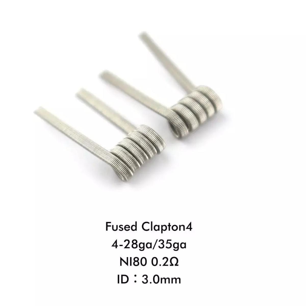 Dovpo 7 In 1 Pre-Built Coils inkl. Watte (42 Coils und 12 x Watte)