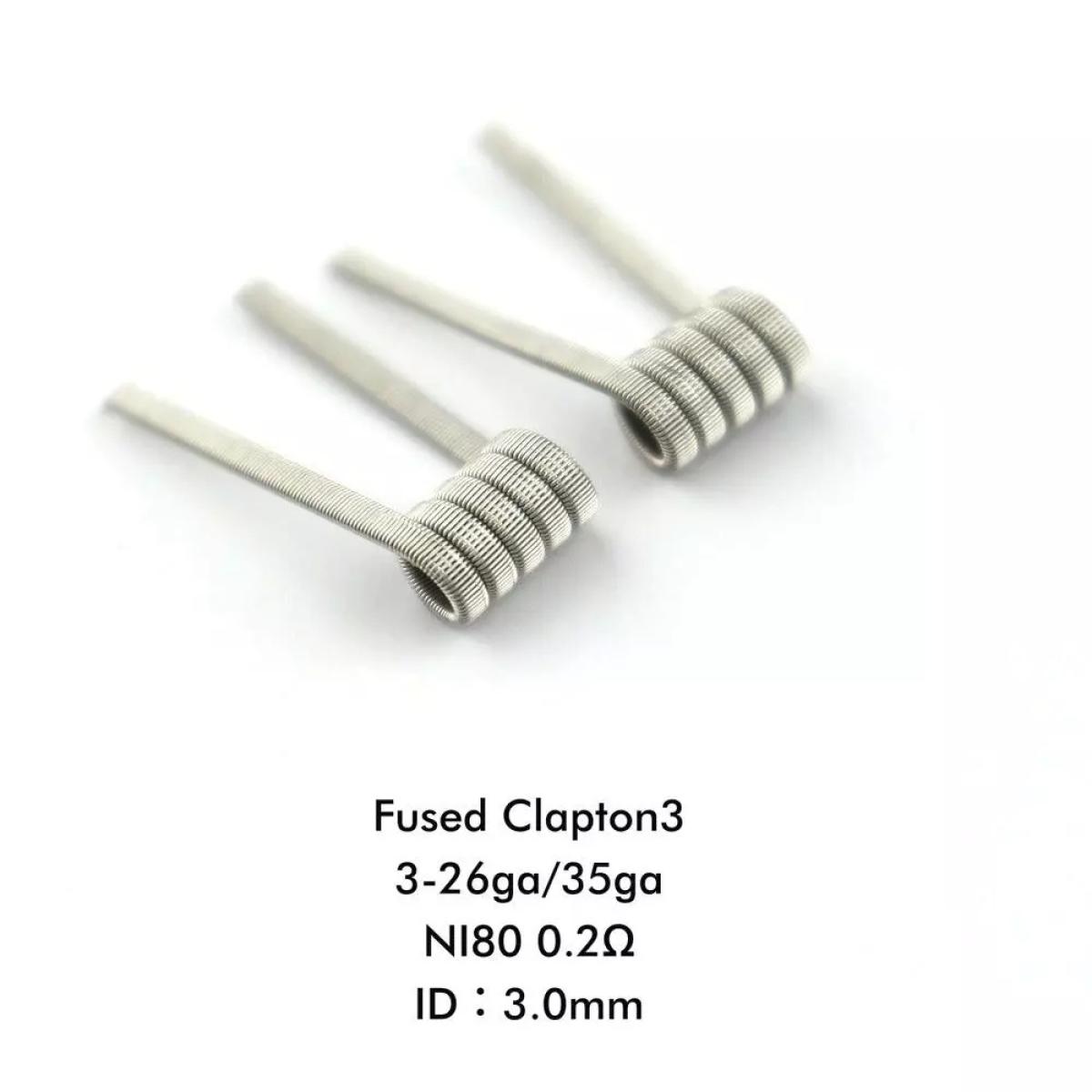 Dovpo 7 In 1 Pre-Built Coils inkl. Watte (42 Coils und 12 x Watte)