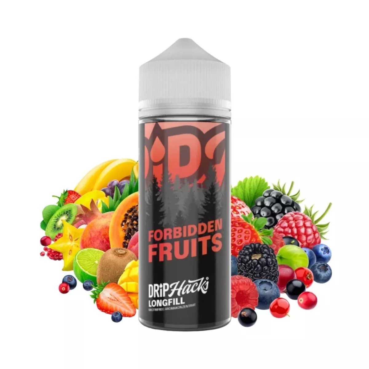 Drip Hacks - Forbidden Fruits Longfill 30ml in 120ml Flasche