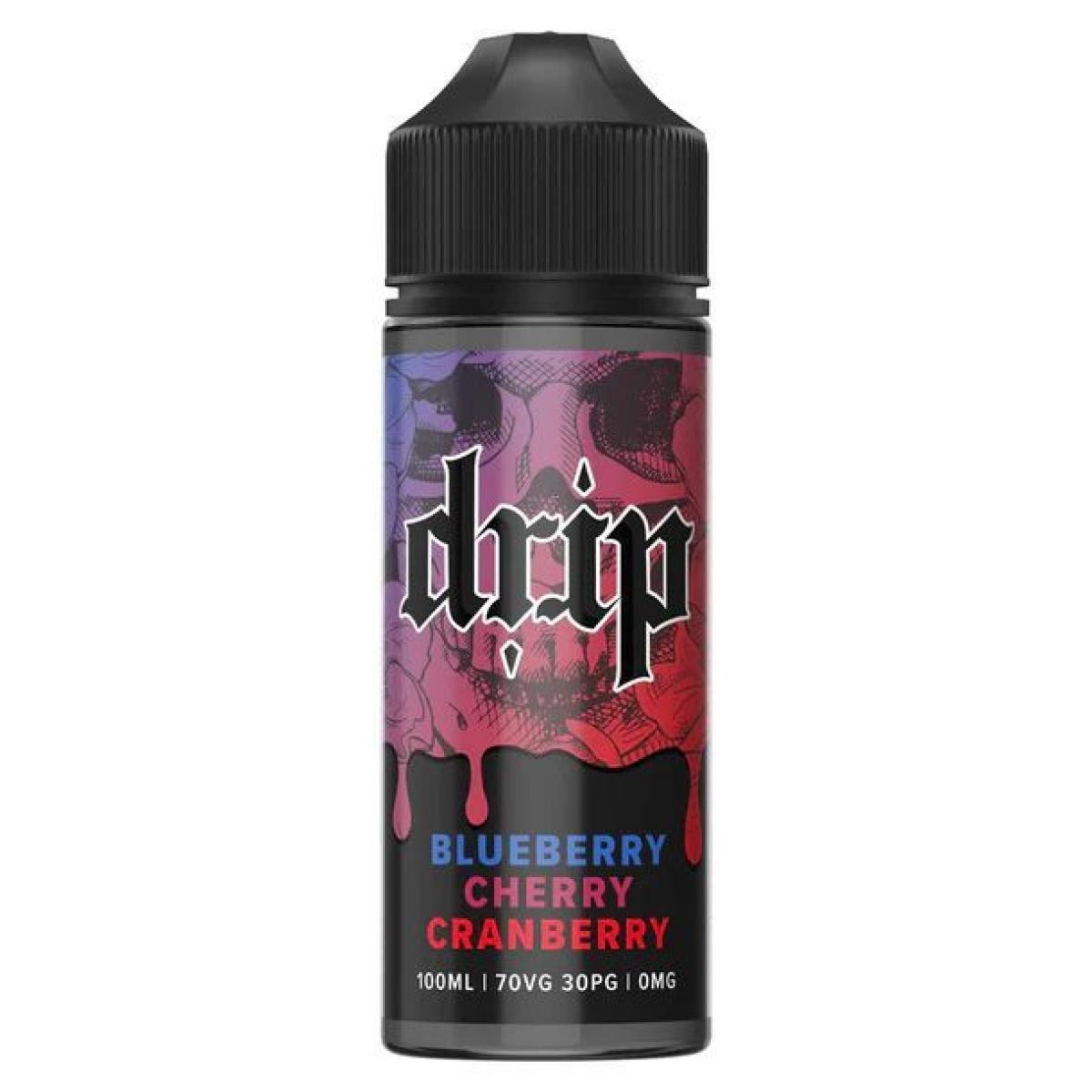 Drip Blueberry Cherry Cranberry 100ml Shortfill