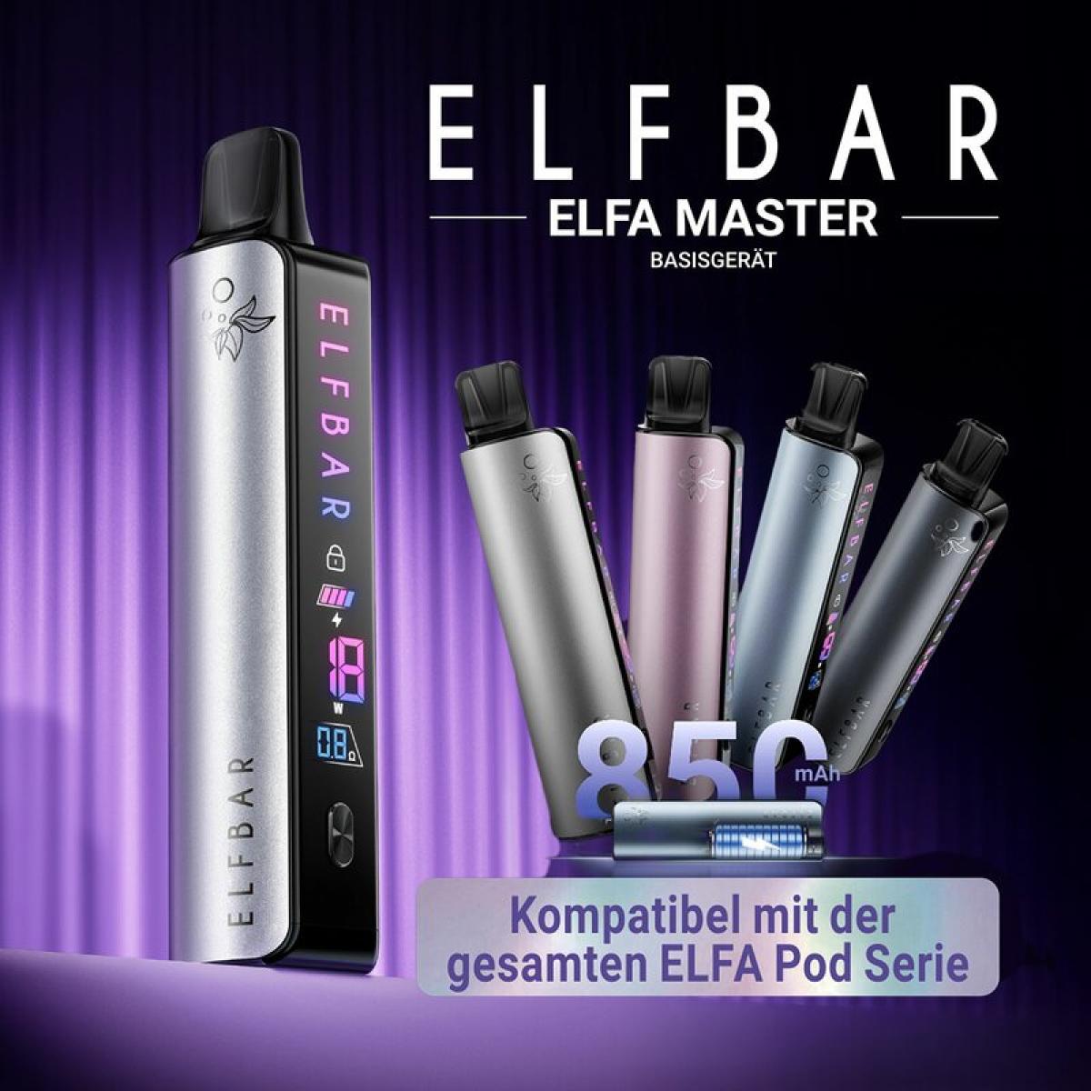 ELFBAR ELFA TURBO KIT 20mg/ml 550mAh 600 Züge