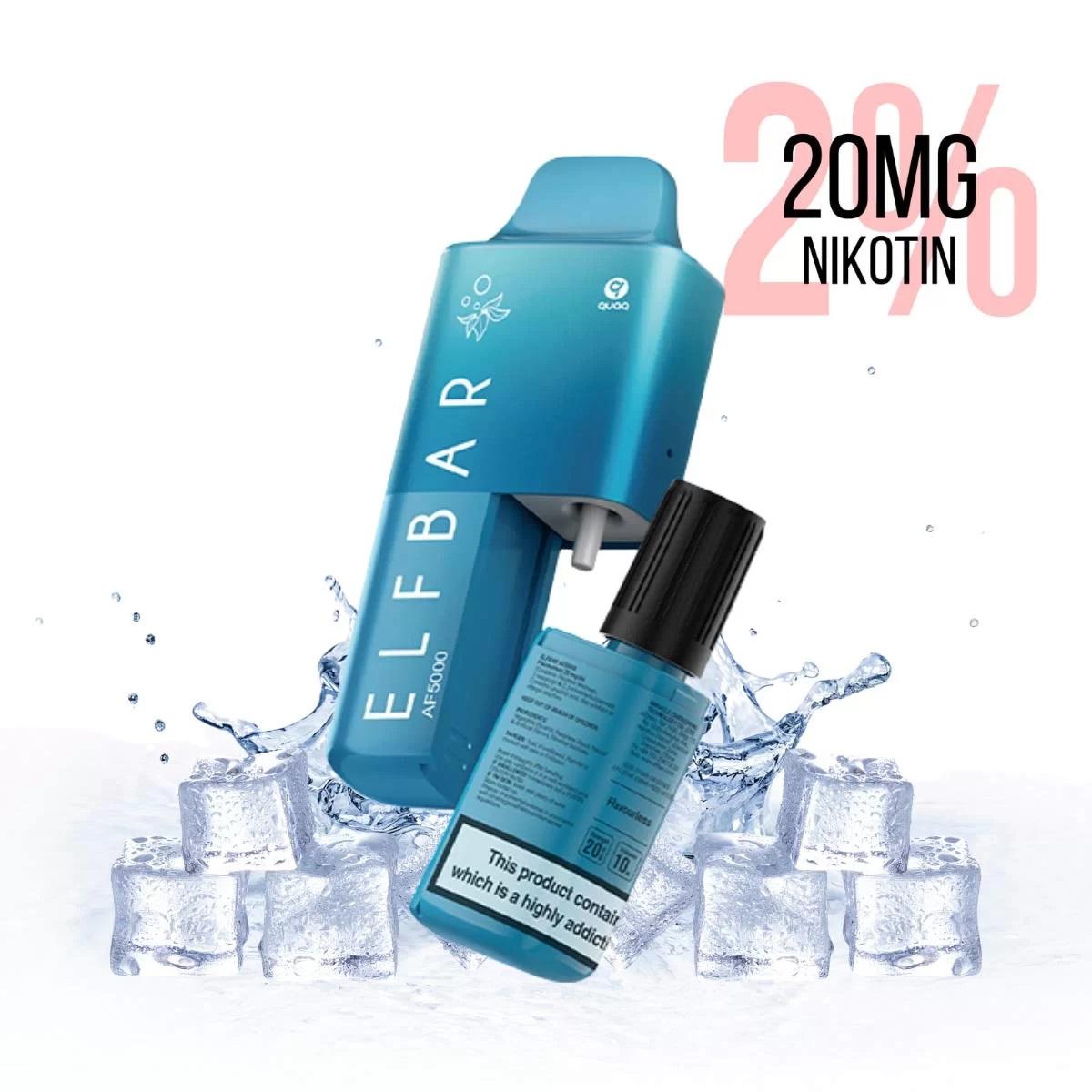 ELFBAR AF5000 Disposable Vape Kit 5000 Züge