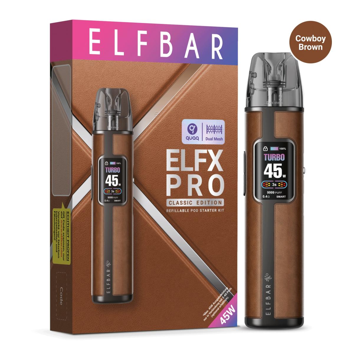 Elfbar ELFX Pro Kit COWBOY BRAUN