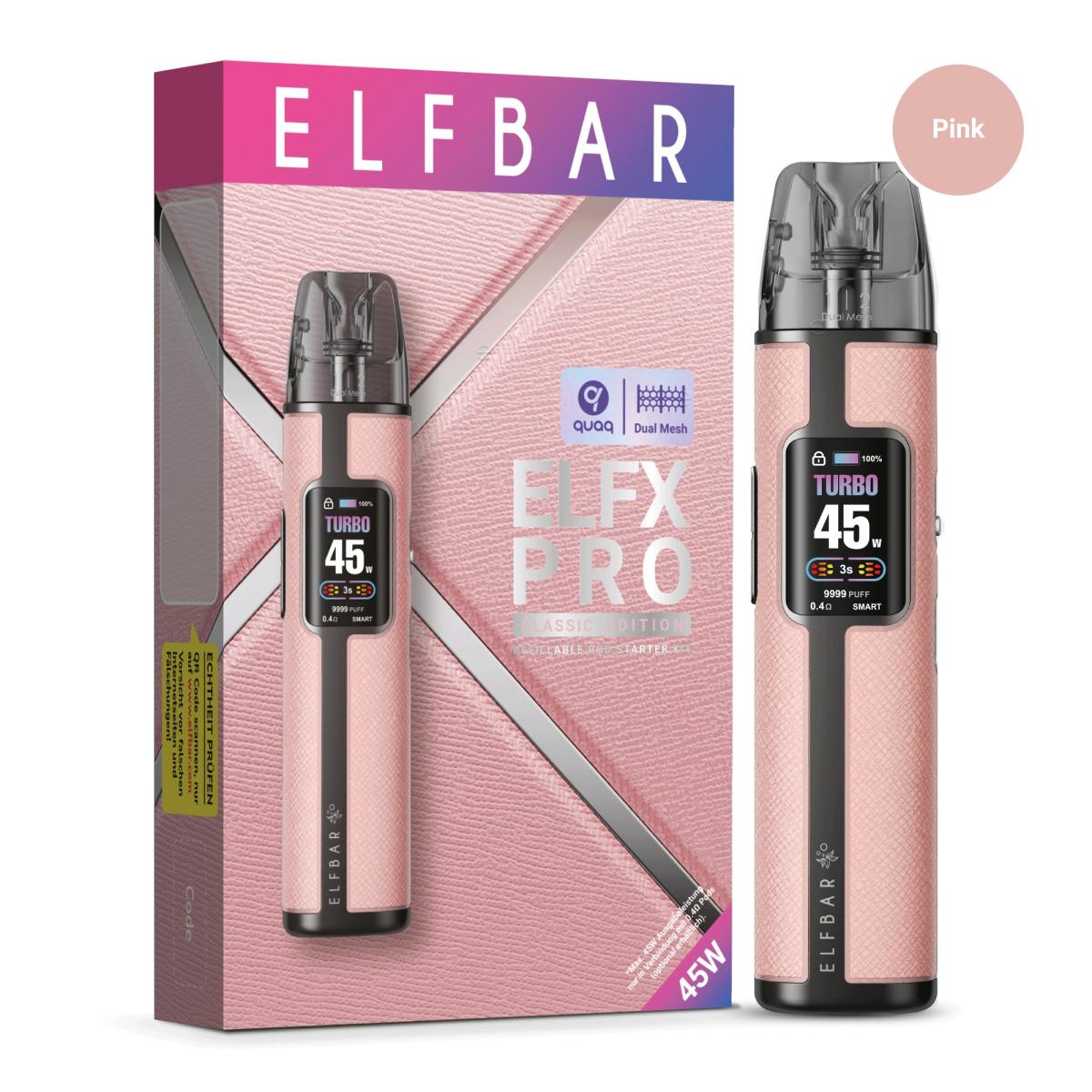 Elfbar ELFX Pro Kit PINK