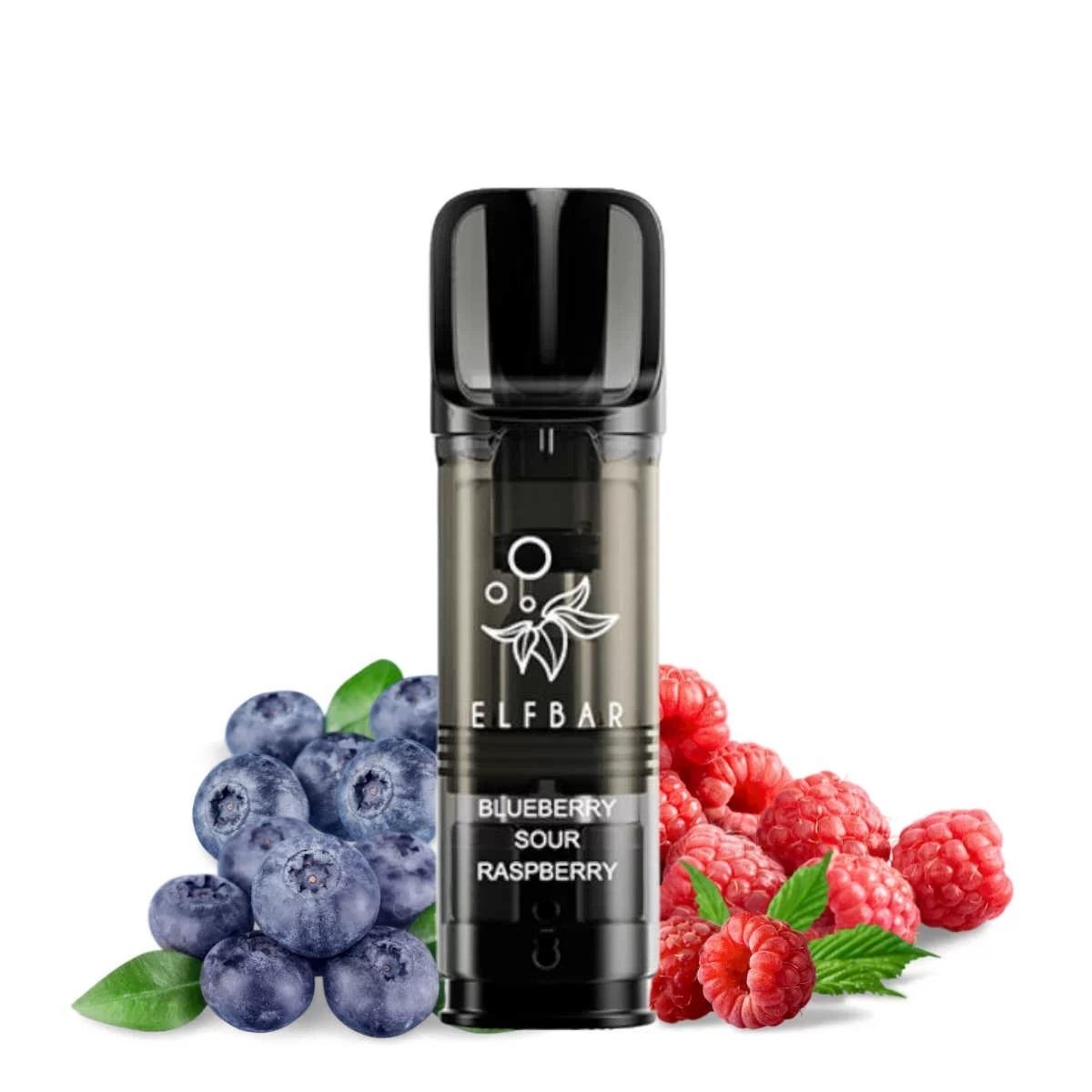 ELFBAR ELFA PRO Pod 2x 2ml 600 Züge Blueberry Sour Raspberry
