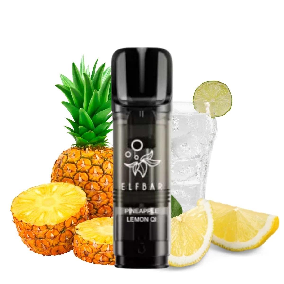 ELFBAR ELFA PRO Pod 2x 2ml 600 Züge Pineapple Lemon QI