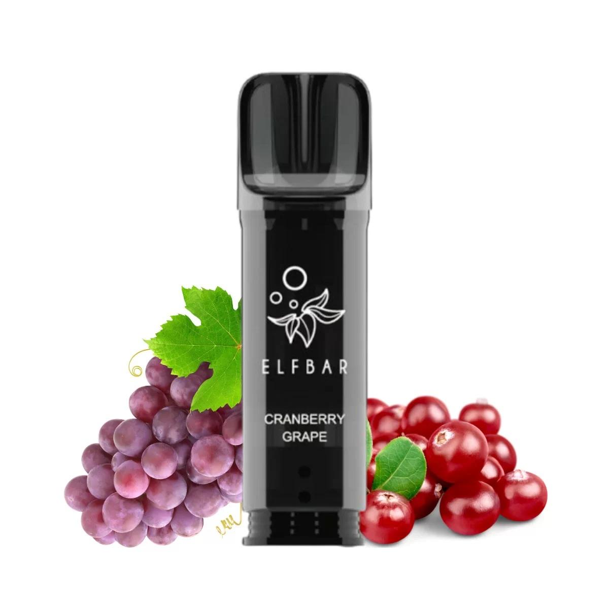 ELFBAR ELFA PRO Pod 2x 2ml 600 Züge Cranberry Grape