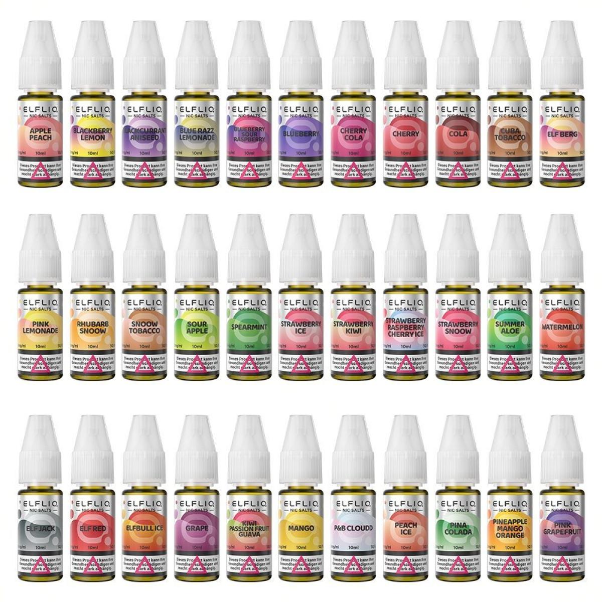ELFBAR Elfliq 10ml --10mg/ml-- Nik-Salz