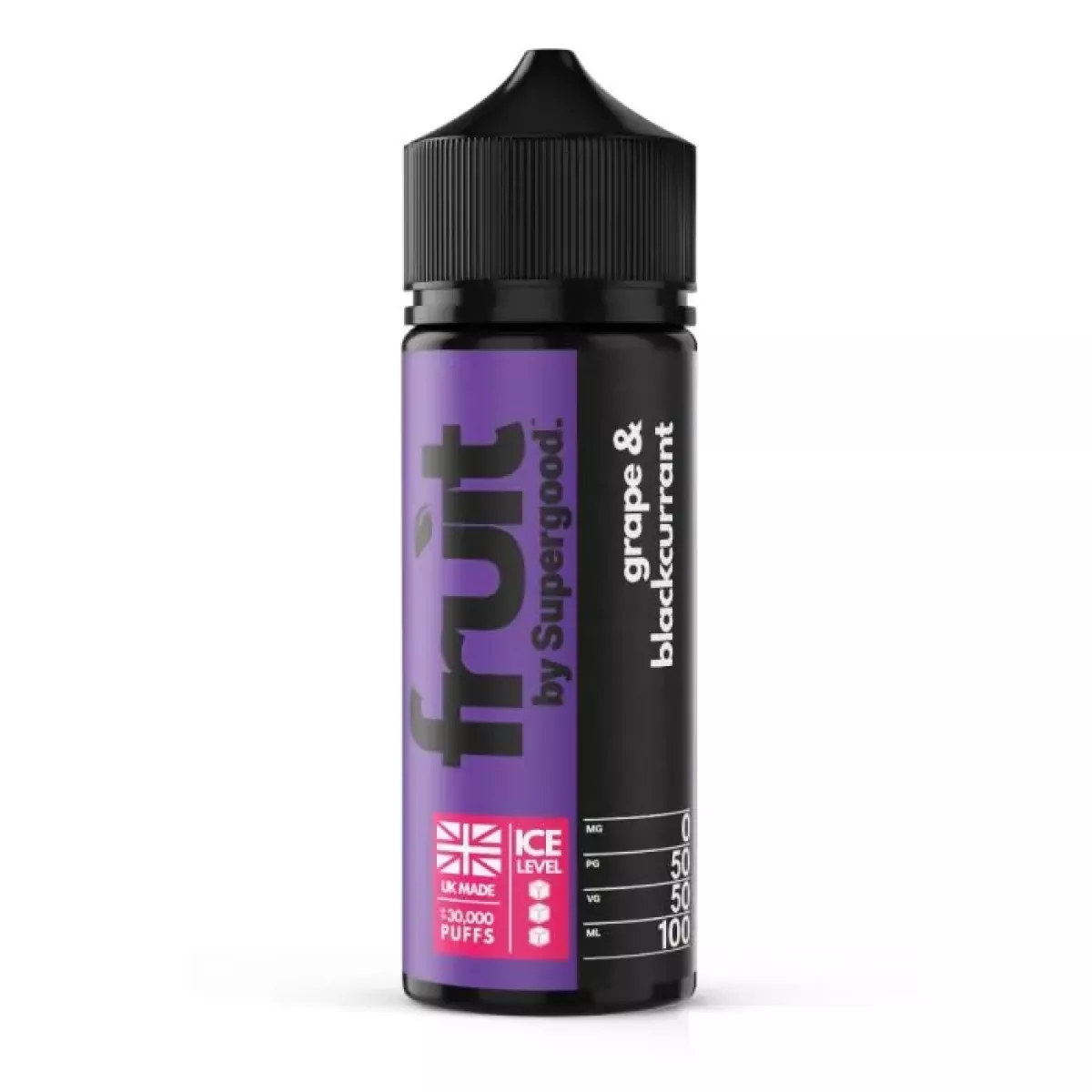 Supergood FRUIT Liquids Grape Blackcurrant - 100ml Shortfill