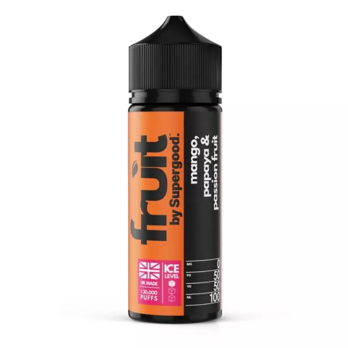 Supergood FRUIT Liquids Mango Papaya Passionfruit - 100ml Shortfill