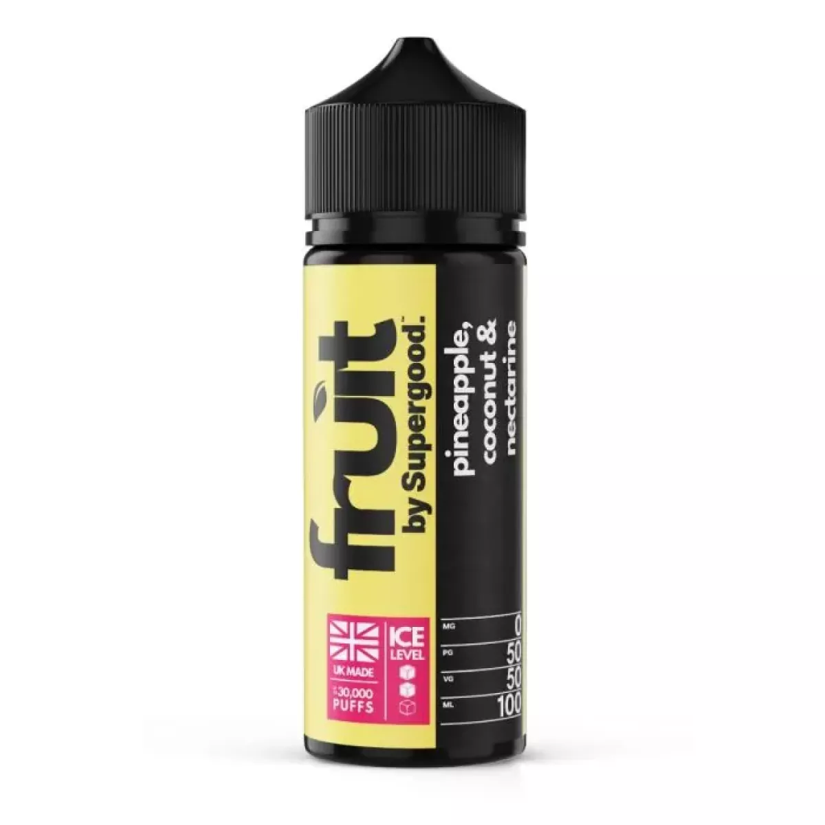 Supergood FRUIT Liquids Pineapple Coconut Nectarine - 100ml Shortfill