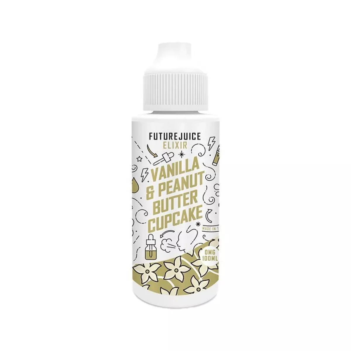 Future Juice - Vanilla Peanut Butter Cupcake 120ml Shortfill