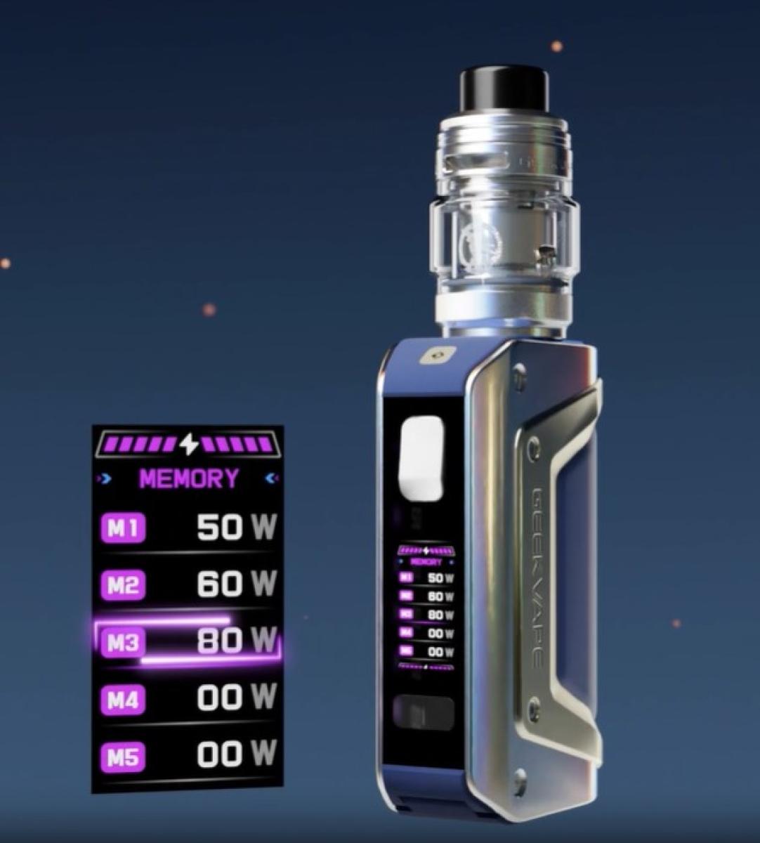 GeekVape Aegis Legend 3 200W TC Kit Zeus Fli Tank 5.5ml