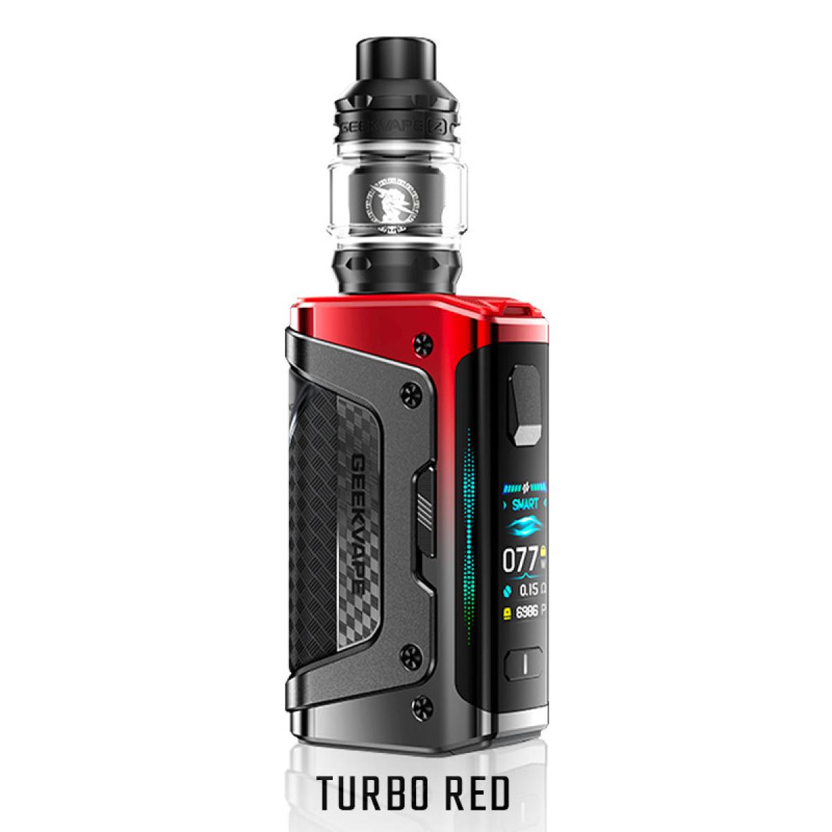 GeekVape Aegis Legend 5 200W TC Kit Zeus Z Tank 5.5ml Turbo Red