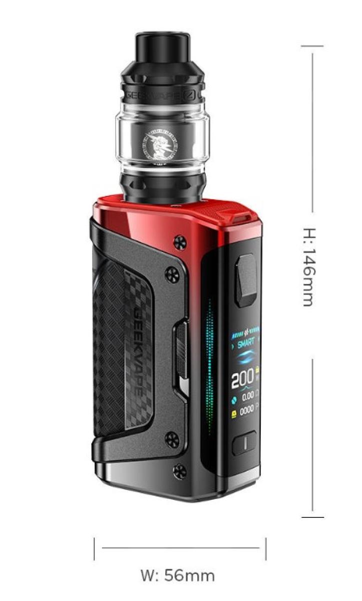 GeekVape Aegis Legend 5 200W TC Kit Zeus Z Tank 5.5ml