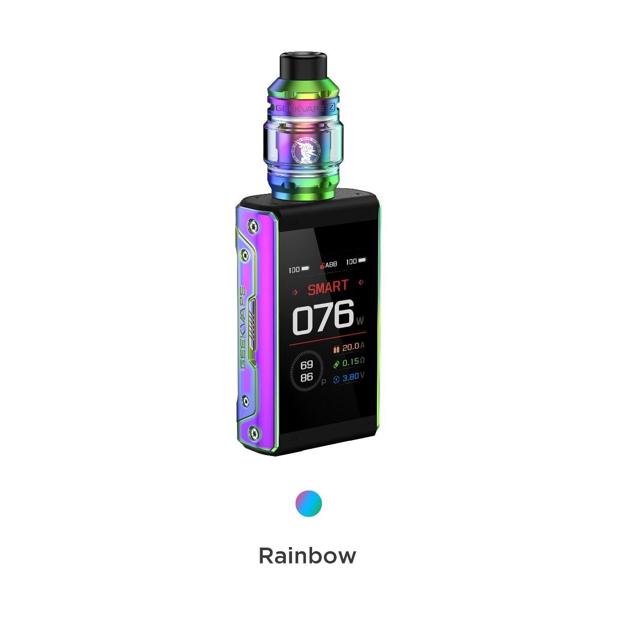 GeekVape Aegis T200 (Touch) 2x 18650 200W TC Kit Zeus Tank 5.5ml