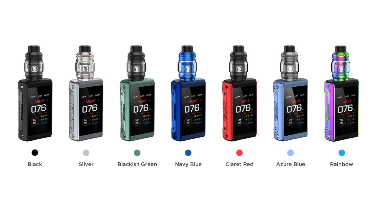GeekVape Aegis T200 (Touch) 2x 18650 200W TC Kit Zeus Tank 5.5ml